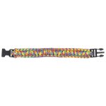 Bracelet paracorde tress pour hommes et femmes, bracelet de survie en plein air avec cordon de parachute ...