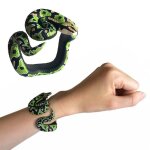 Bracelet serpent en plastique, simulation d'animal, cadeau amusant pour enfants, jouets educatifs, pour ...
