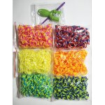 Bracelets a tisser en caoutchouc pour filles, 1800 pièces, jouets de bricolage pour enfants, bracelets ... Bracelets a tisser en caoutchouc pour filles, 1800 pièces, jouets de bricolage pour enfants, bracelets ...
