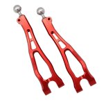 Bras oscillants avant en mtal, accessoire de remplacement pour modle de voiture rc echelle 1:8 arrma ...