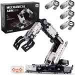Bras robotique 1029 pi�ces ¿ kit de construction mod�le m�canique t�l�command� ¿ jouet educatif blocs ...