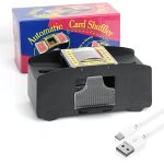 Brasseur automatique pour 2 jeux de cartes, peut mélanger un ou deux jeux de cartes aléatoirement, alimentatio ... Brasseur automatique pour 2 jeux de cartes, peut mélanger un ou deux jeux de cartes aléatoirement, alimentatio ...