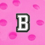 Breloques de chaussures en lettre pour enfants, dcoration pour crocs, cadeau de nol pour femmes, faveurs ...