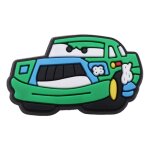 Breloques de chaussures en pvc pour enfants, voitures mixtes, luigi, ramone rains, mcqueen, d�corations ...