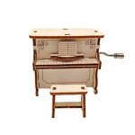 Bricolage assembler science education intelligence a la main en bois assemblage piano bote a musique ...