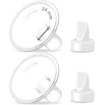 Bride de tterelle compatible 24 mm pour tire - lait et valve lansinoh. pas de pices de pompe lansinoh ...