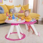 Bright starts aire d'�veil around we go? 2 - in - 1 walk - around activity center & table - tropic coral? ...