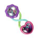 Bright starts hochet rattle et shake barbell rose