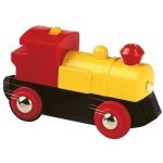 Brio - 33225 - v�hicule a piles - locomotive jaune - brio - brio