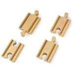 Brio - 33333 - circuit de train en bois - mini - droites mixtes - 54 mm