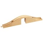 Brio - pont viaduc 38 cm (1 pont, 2 rails) - accessoire circuit train bois - chemin de fer - 100% bois ...