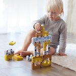 Briques de construction en bois pour b�b�s, jouet educatif, blocs a empiler, cadeaux pour gar�ons et ...