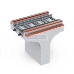 Modles brique rail maquette a construire kit de construction de train de ville, 53401 blocs de briques ...