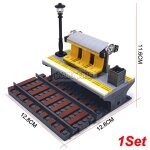 Modles brique rail maquette a construire kit de construction de train de ville, 53401 blocs de briques ...