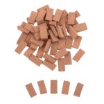 Modèle de brique rouge a collectionner 1 / 35 1. 1x0. 6cm pour décoration de table de sable diorama - ... Modèle de brique rouge a collectionner 1 / 35 1. 1x0. 6cm pour décoration de table de sable diorama - ...