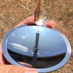 Briquet solaire de survie en plein air, kits de voyage d'urgence, outils de camping en plein air portables ...