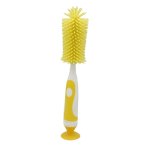 Brosses a biberons en silicone et pp pour bb, brosse a ttons, tube a bec, eponge de nettoyage de biberons, ...