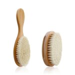 Brosse a cheveux en laine naturelle pure, soins pour bébé, brosse en bois pour nouveau - né, peigne pour ... Brosse a cheveux en laine naturelle pure, soins pour bébé, brosse en bois pour nouveau - né, peigne pour ...