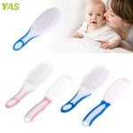 Brosse a cheveux portable doux 2 pices, peigne brosse pour bbs, ensembles de brosses pour la tte, ...
