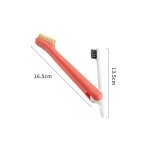 Brosses de cuisini�re a gaz polyvalentes a 2 t�tes, outil brosses en fiber m�tallique brosse en fer de ...