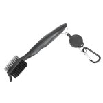 Brosse de nettoyage multifonctionnelle pour club de golf, avec outil de nettoyage  double poils en acier ...