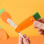 Brosse de nettoyage de tasses de biberons, brosse de nettoyage de bouchons de biberons, de tétines, plaque ... Brosse de nettoyage de tasses de biberons, brosse de nettoyage de bouchons de biberons, de tétines, plaque ...