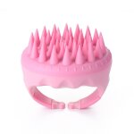 Brosse a en silicone pour femmes, brosse a main, masseur de cuir chevelu, brosse a cheveux secs et humides, ...