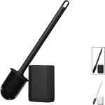 Brosse de toilette en silicone premium tête poils tpr flexibles, séchage rapide, nettoyage wc 360⺠comprend ... Brosse de toilette en silicone premium tête poils tpr flexibles, séchage rapide, nettoyage wc 360⺠comprend ...