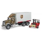 Bruder camion mack granit ups avec tire palette