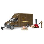 Bruder camion ups mercedes benz sprinter avec conducteur et accessoires