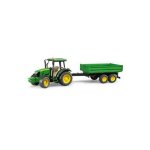 Bruder john deere - tracteur 5115m avec remorque