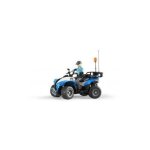 Bruder quad police avec polici�re et accessoires