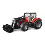 Bruder tracteur massey ferguson 7600 avec fourche Bruder tracteur massey ferguson 7600 avec fourche