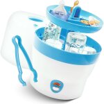 Bs 29b strilisateur a vapeur et vaporisateur pour biberonsjusqu' 6 biberonskit de dmarrage pour nouveau ...