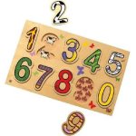 Bsm jeu d'encastrement puzzle chiffres et quantités - mixte - livré a l'unité Bsm jeu d'encastrement puzzle chiffres et quantités - mixte - livré a l'unité