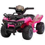 Buggy electrique enfant quad electrique pour enfant de 18 a 36 mois effet lumineux 6 v 2 km / h max. ...