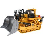 Bulldozer rc multifonctionnel 1:24 9ch, type chenille, pelle en alliage plastique, chariot el�vateur ...