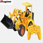 Bulldozer t�l�command� rc 5ch, simulation, 4 roues, construction, camion d'ing�nierie, jouets electroniques ...