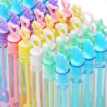 Bulles de savon pour enfant 30pcs mini tubes bouteilles machine a bulle jouet jeux exterieur pour anniversaire ...