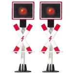 Busch environnement - bue5911 - modlisme ferroviaire - 2 feux de signalisation - busch environnement ...