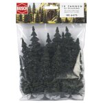 Busch environnement - bue6475 - modlisme ferroviaire - 10 sapins argentes - echelle ho - busch