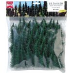Busch environnement - bue6497 - mod�lisme ferroviaire - 50 sapins assortis - echelle ho - busch
