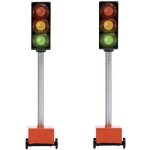 Busch h0 feux de signalisation de chantier modle fonctionnel 5451 2 pc(s) - busch