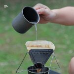 Buse de drivation de caf infuse  la main en plein air, accessoires de bec de caf goutte  goutte ...