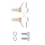 Buse de rehuilage pour bateau rc, tube en laiton, manchon d'huile de lubrification pour bateau a essence ...