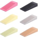 Bute de porte en caoutchouc antidrapante pour intrieur ¿ lot de 6 pices, durable, sans danger pour ...