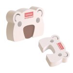 Butoir de porte anti - pincement pour enfants, 2 pices, clip de porte, protge - doigts, prvention ...