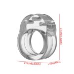 Butoir de porte en gel de silice transparent, 1 pièce, tampon de poignée de porte, protection bébé enfants, ... Butoir de porte en gel de silice transparent, 1 pièce, tampon de poignée de porte, protection bébé enfants, ...