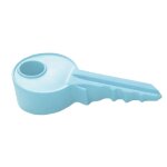 Butoir de porte en silicone en forme de mini cl�, support de s�curit� pour enfants, protection des doigts ...