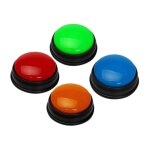 Buzzers de rponses interactifs pour jeux tlviss boutons de quiz rutilisables pour la famille en ...